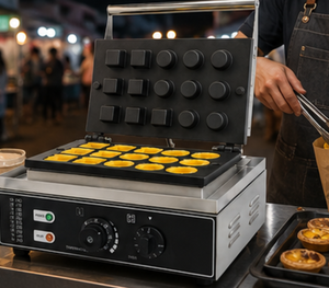 Machine à fabriquer des coquilles de tartelettes électriques pour boulangerie, café, restaurant, équipement de cuisson en acier inoxydable multi-moules - Product Image 4