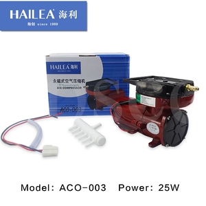 60L/Min Hailea ACO-003 Dc 12V Permanente Elektromagnetische <span class=keywords><strong>Air</strong></span> Compressor Voor Hydrocultuur Vijver <span class=keywords><strong>Aquarium</strong></span> Fish <span class=keywords><strong>Tank</strong></span> Oxygen <span class=keywords><strong>Air</strong></span> pomp - Product Image 2