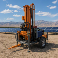 Machine de forage de puits haute efficacité, portable, 200 m, pour puits d'eau, certifiée CE ISO9001
