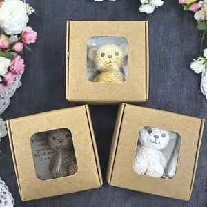 促销新产品迷你毛绒可爱泰迪熊盒装塑料熊纸板盒礼品活动礼品儿童礼物 - Product Image 6