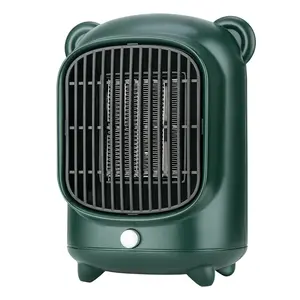 110-240V hot sales cute portable heater fast hot office home bath desk 500 watt electric table PTC mini fan heater