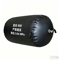Bouchon de tuyau gonflable en PVC noir durable YINGPU DN200-DN2000 pour le drainage municipal et la désobstruction des canalisations d'égouts