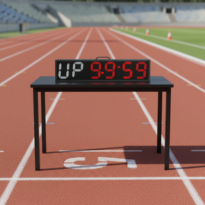 Nouveau Chronomètre Crossfit CHEETIE CP27 Extérieur Géant 6 Pouces Édition Emom Gym Affichage LED Matriciel Super Lumineux - Product Image 1