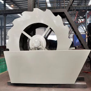 Équipement de traitement de l'or fluvial : Prix de la machine à roue à godets et système de lavage de sable de silice - Product Image 1