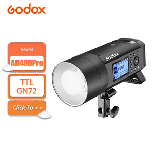 Ad400pro 400ws Gn72 Ttl 1/8000s Hss 2.4G Built-in <b>Wireless</b> X System Witstro All-in-one <b>Outdoor</b> Flash for <b>Camera</b> Photography No - Product Image 1