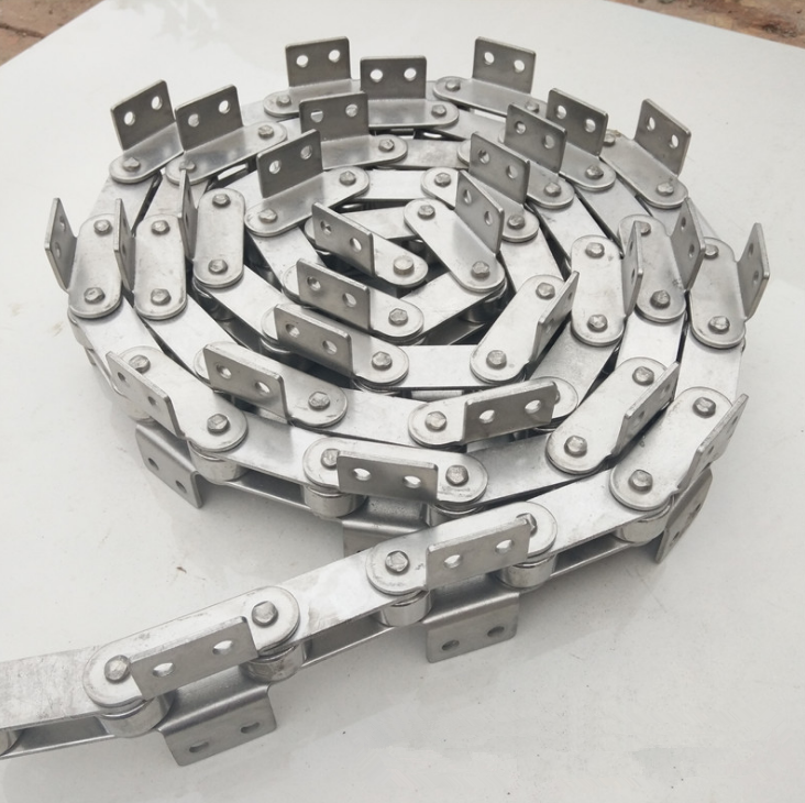 Шаг 19,05 мм 12A-1 12B-1 конвейерная цепь из нержавеющей стали роликовая цепь с расширенным штифтом