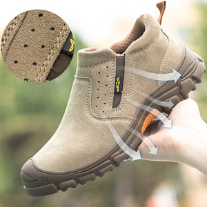 Chaussures de sécurité légères et <span class=keywords><strong>indestructibles</strong></span> pour hommes, équipement électrique sécurisé respirant, vente chaude dans les usines à bas prix en Égypte - Product Image 3
