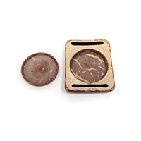 Tarjeta de Acceso NFC UHF para Hotel, con Logotipo Personalizado, Etiqueta RFID de Madera Ecológica para Cerraduras Onity/Betech, ISO14443A, Bambú sin Contacto