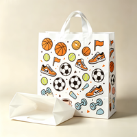 Sac de shopping transparent pour vêtements, sac d'emballage pour vêtements en plastique, sac à main personnalisable en taille