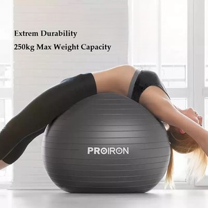 Ballon de yoga PROIRON extra épais 55cm 65cm 75cm, ballon de <span class=keywords><strong>gym</strong></span> anti-éclatement, ballon suisse avec pompe pour homme femme <span class=keywords><strong>Pilates</strong></span>, fitness - Product Image 5