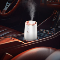 Diffuseur de parfum sans fil pour voiture SCENTA, nébulisation, fonctionne sur batterie, sans eau, rechargeable, pour la maison et la voiture