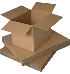 plain brown sport equipment delivery corrugated paper moving packaging certified 18X18X18 shipping carton box