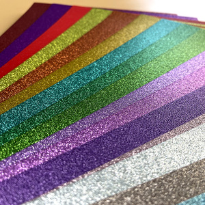 A4 Tự Làm Long Lanh Cardstock 20 Màu Sắc Duy Nhất Bên Nhựa Tráng Có Thể Tái Chế Handmade Đặc Sản Giấy Cho Mẫu Giáo Thủ Công Các Dự Án - Product Image 1