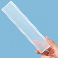 Boîte à brosse à dents de qualité alimentaire SUNSHING, boîte transparente pour pinceaux de maquillage, étui de voyage portable pour dentifrice, boîte de rangement en plastique