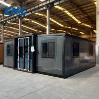 Maison conteneur préfabriquée mobile en structure acier, 20 pieds, modulaire et pliable, à bon prix