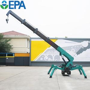 เครนแบบเคลื่อนที่พับได้ขนาดเล็ก3T 5T 8T เครนแบบแมงมุมติดหลังคา - Product Image 3