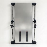 Appareil de musculation mural personnalisable avec fonction de gainage, gain de place et caractéristiques réglables pour usage domestique et commercial