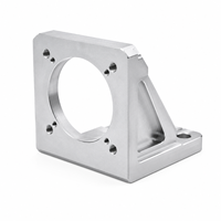 Support de moteur pas à pas usiné CNC NEMA 17 23 en aluminium pour imprimante 3D et kit de cadre de routeur CNC