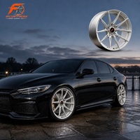 Pour BMW G30 F32 M4 G42 M340 M3 E90 Audi 5x112 5x120 5x1143 Jantes sport en alliage léger Fortrim concaves forgées
