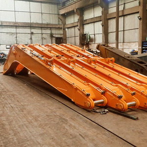 Excavatrice de 15,5 mètres de long avec bras et bras télescopique pour le dragage de rivières - Product Image 1