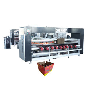 QZD trifásico 380V voltaje buena calidad para hacer cartón corrugado máquina encoladora de carpetas automática máquina encoladora - Product Image 1