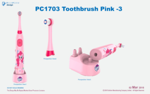 2026 Wholesale OEM Swing <b>Electric</b> Toothbrush IPX7 <b>Waterproof</b> Rechargeable Kids Toothbrush With Charging Dock - Product Image 4