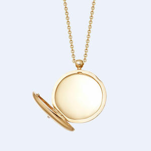 custom jewelry Custom 925 Sterling Silver Jewelry Personalized Engravable <strong>Sunshine</strong> Sun Dainty Lockets Pendant Necklace for <strong>Gifts</strong> Jewelry - Product Image 3