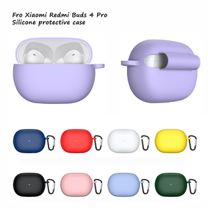 Nouvelle housse de protection antichoc pour écouteurs avec porte-clés pour étui pour casque Xiaomi Redmi buds 4 <span class=keywords><strong>Pro</strong></span> - Product Image 2