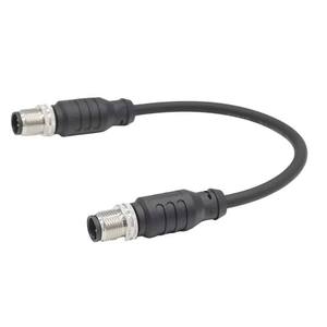 <b>Electrical</b> <b>Wires</b> Industrial Waterproof Connector M12 a Code Circular 6 Pin Male Plug to 8 Pin Male Plug Double Head Cable - Product Image 4