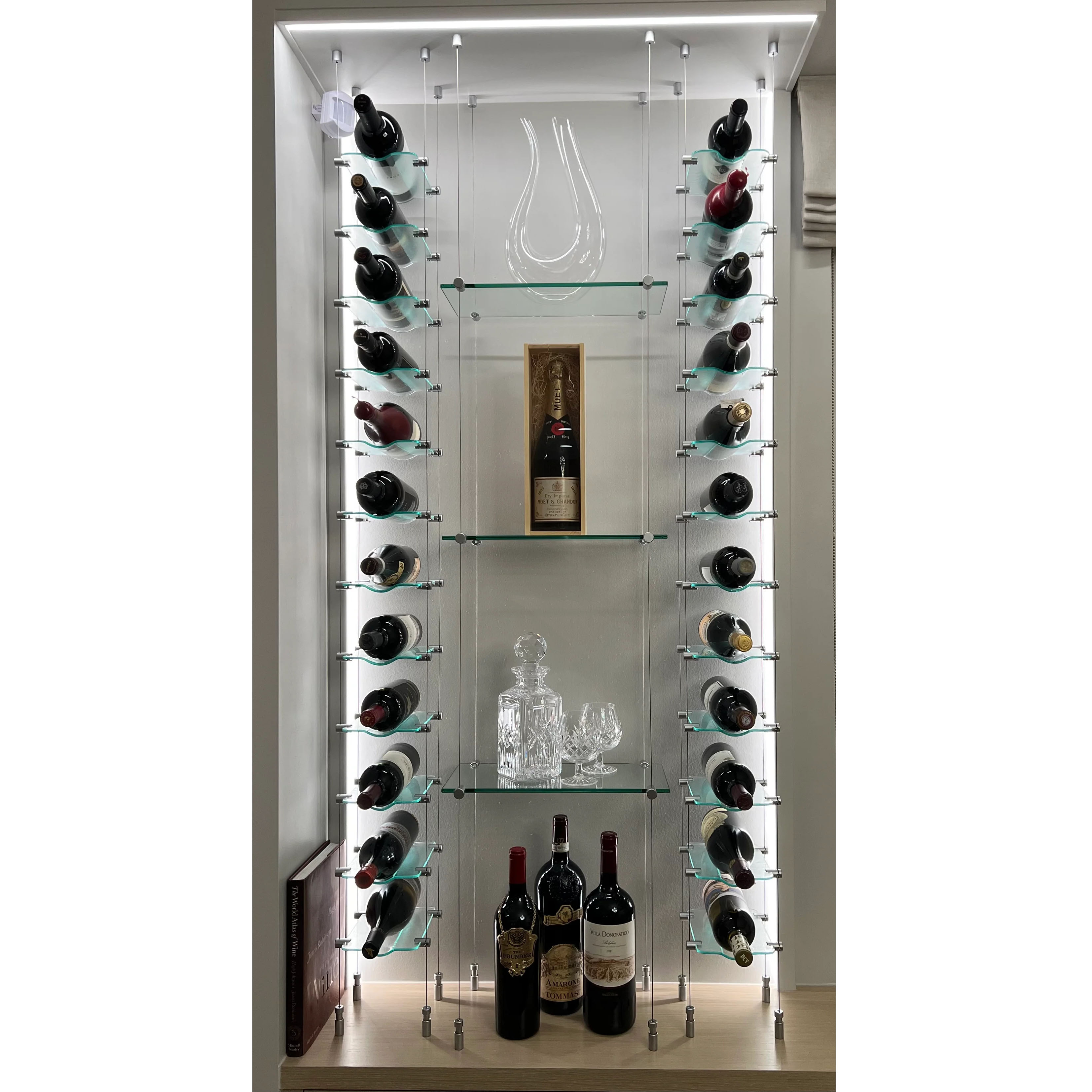 Horseshoe Wne Rack Wne Glass Holder – Artoft