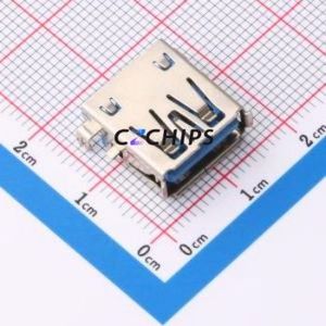 XUSF-0922-063 USB Connector SMD Connector ( Connector Type: Type-A )( Protocol Standard: USB 3.0 )( Gender: Female ) - Product Image 1