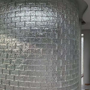 Venta Directa <span class=keywords><strong>de</strong></span> Fábrica JYG, <span class=keywords><strong>Bloques</strong></span> <span class=keywords><strong>de</strong></span> Vidrio Sólido Transparentes <span class=keywords><strong>con</strong></span> Patrón <span class=keywords><strong>de</strong></span> <span class=keywords><strong>Cristal</strong></span> <span class=keywords><strong>de</strong></span> Hielo, Forma Rectangular, Ecológicos, para Exteriores y <span class=keywords><strong>Baños</strong></span> - Product Image 5