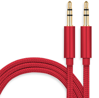 Câble Audio d'écoute mâle à mâle de 3.5MM, câble de téléphone, haut-parleur de voiture MP4, écouteurs, câbles Audio AUX