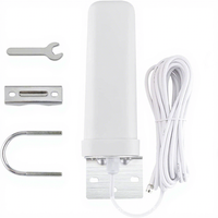 Antenne fouet 5G LTE 5m 18 dB de gain, verticale, haute performance, étanche pour extérieur, amplificateur de signal mobile pour routeur