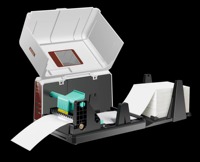 Imprimante d'étiquettes codes-barres thermique directe commerciale POSTEK série IQ IQ100 IQ200 203dpi de bureau pour entrepôt express et bureau