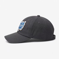 Casquette de baseball non structurée en sergé 100 % coton, 6 panneaux, avec patch tissé personnalisé, taille unique réglable, pour le sport – Vente en gros