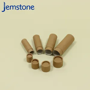 empty 7g 14g 25g 60g 75g deodorant cosmetic tubes 2.5 oz 8oz lined with wax paper wax tubes 8oz kraft brown paper tubes