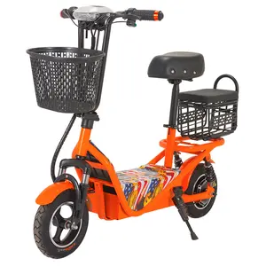 Vendas diretas da fábrica para crianças, motor de 250w, pneu de 10 polegadas, bateria de chumbo-ácido 36v, 12ah, mini bicicleta elétrica para crianças