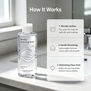 <span class=keywords><strong>Agua</strong></span> <span class=keywords><strong>Micelar</strong></span> Limpiadora, Tecnología <span class=keywords><strong>Micelar</strong></span>, Desmaquillante Suave, Sin Enjuague, Apta para <span class=keywords><strong>Pieles</strong></span> Sensibles - Product Image 1
