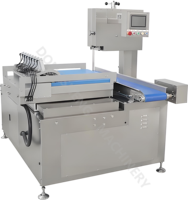 Machine à scier les os industrielle automatique à mouvement alternatif avec commande numérique CNC pour la découpe de viande congelée, de poisson, de porc, de bœuf et de mouton