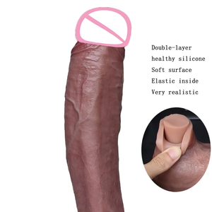 Dildo Realistico con Sensazione di Pelle, Pene Gigante in Silicone con Ventosa per Stimolazione del Punto G e Anale, Giocattolo Sessuale per Adulti - Product Image 5