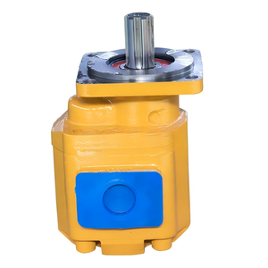 Hydraulic Gear <b>Pump</b> P3160 11C0007 Yellow Blue Cover OEM Spare Part for Wheel Loader - Product Image 1
