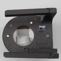 20X Handheld Metal Loupe with 3LED Light-Portable Magnifier for Jewelry Coins Stamps & Textile Inspection