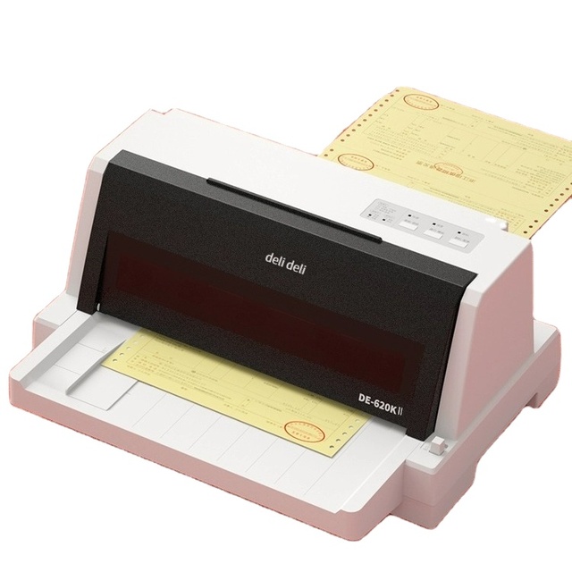 Deli DB-615KII DL-605K DE-600KD High Quality Dot matrix Printer From Business Tax to Tax Control Invoice Printer