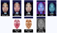 Nouveau Système de Diagnostic Peau et Cheveux 2-en-1 2026 – Analyseur Cutané avec Machine d'Analyse du Cuir Chevelu et des Cheveux