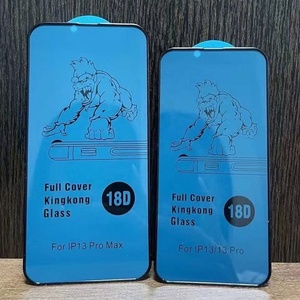 18D airbag antichoc King <span class=keywords><strong>Kong</strong></span> <span class=keywords><strong>Film</strong></span> de verre trempé pour Samsung Protecteur d'écran en verre trempé pour iPhone 16 15 Pro 16 Confidentialité - Product Image 1