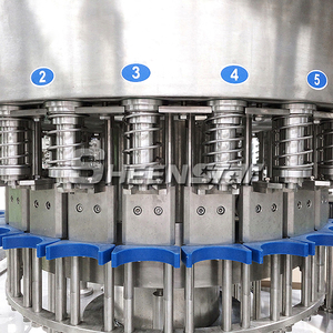 Chìa khóa trao tay đầy đủ tự động có ga pet chai nước giải khát điền niêm phong máy châm ngòi Soda nước làm đầy dây chuyền sản xuất - Product Image 2