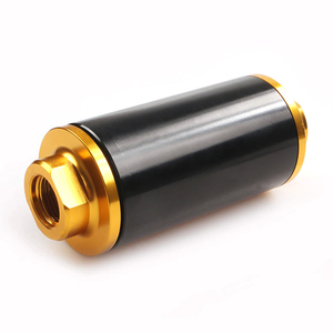 NEW Universal 58MM Aluminium <strong>Inline</strong> High Flow <strong>Fuel</strong> <strong>Filter</strong> with AN6 AN8 AN10 Fittings for Racing Cars - Product Image 3