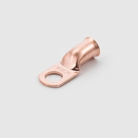 Borne de câblage tubulaire en cuivre étamé robuste, 1/0-4/0 AWG, pour onduleurs et systèmes solaires