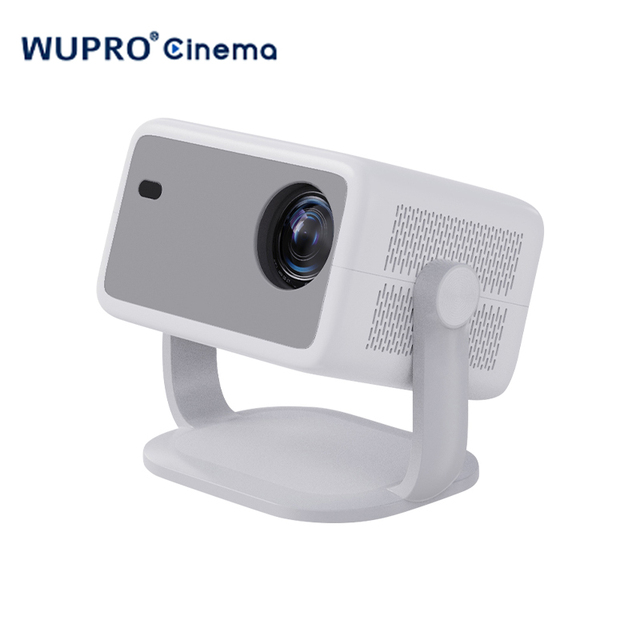 Wupro L018AQ Rotating LCD Projector Global APP 300 ANSI Lumens 1+8GB 1080p 4k Support Smart Android 11.0 Portable LED Projector